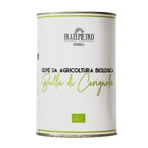 Oliven Grønn Bella di Cerignola ØKO 4,25 kg