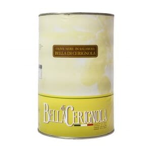 Oliven Sort Bella di Cerignola 4,25 kg