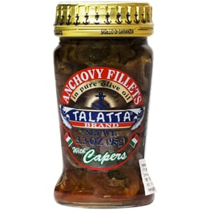 Ansjoser i olivenolje m/kapers 95 gram