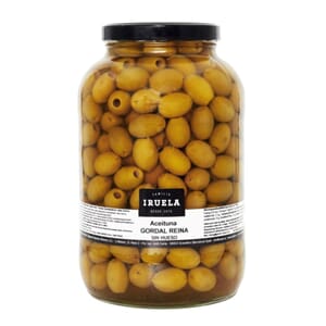 Gordal, grønne oliven uten stein 2,5 kg