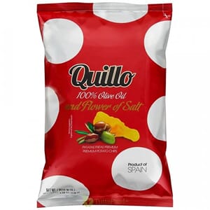 Quillo Olive Oil & Salt Chips 130 gram