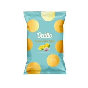 Quillo Lemon & Pink Pepper Chips 130 gram