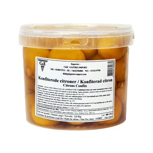 Konfiterte sitroner 2,5 kilo