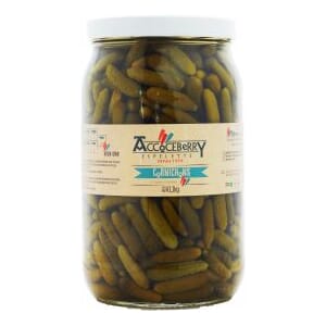 Cornichons glass. 1,85 kg