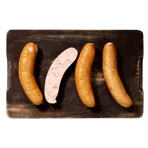 Metervare Manglerudpølse (røkt bratwurst) 1 kg