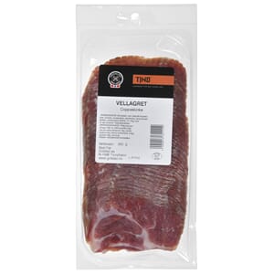 Tind Vellagret Coppaskinke skåret 250 gram