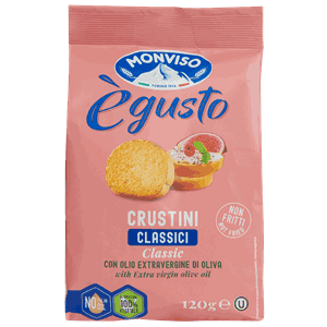 Panmonviso crustini m/olje & sjøsalt 120 gram