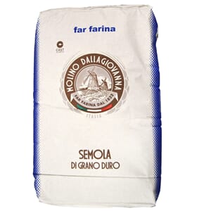 Molino Dallagiovanna durum Semolina Remilled fine "BLÅ" 5 kg