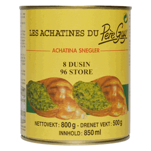 Snegler Achatina 8 dusin 800 gram