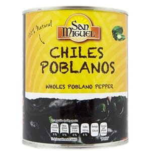 San Miguel Chile Poblano entero 780 gram