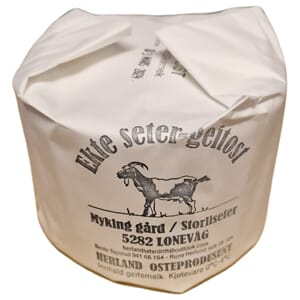 Myking gard /Storliseter Ekte Brun Geitost 1,5 kilo