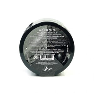 Sosa Vannløselig Svart Naturlig Fargepulver 20 gram