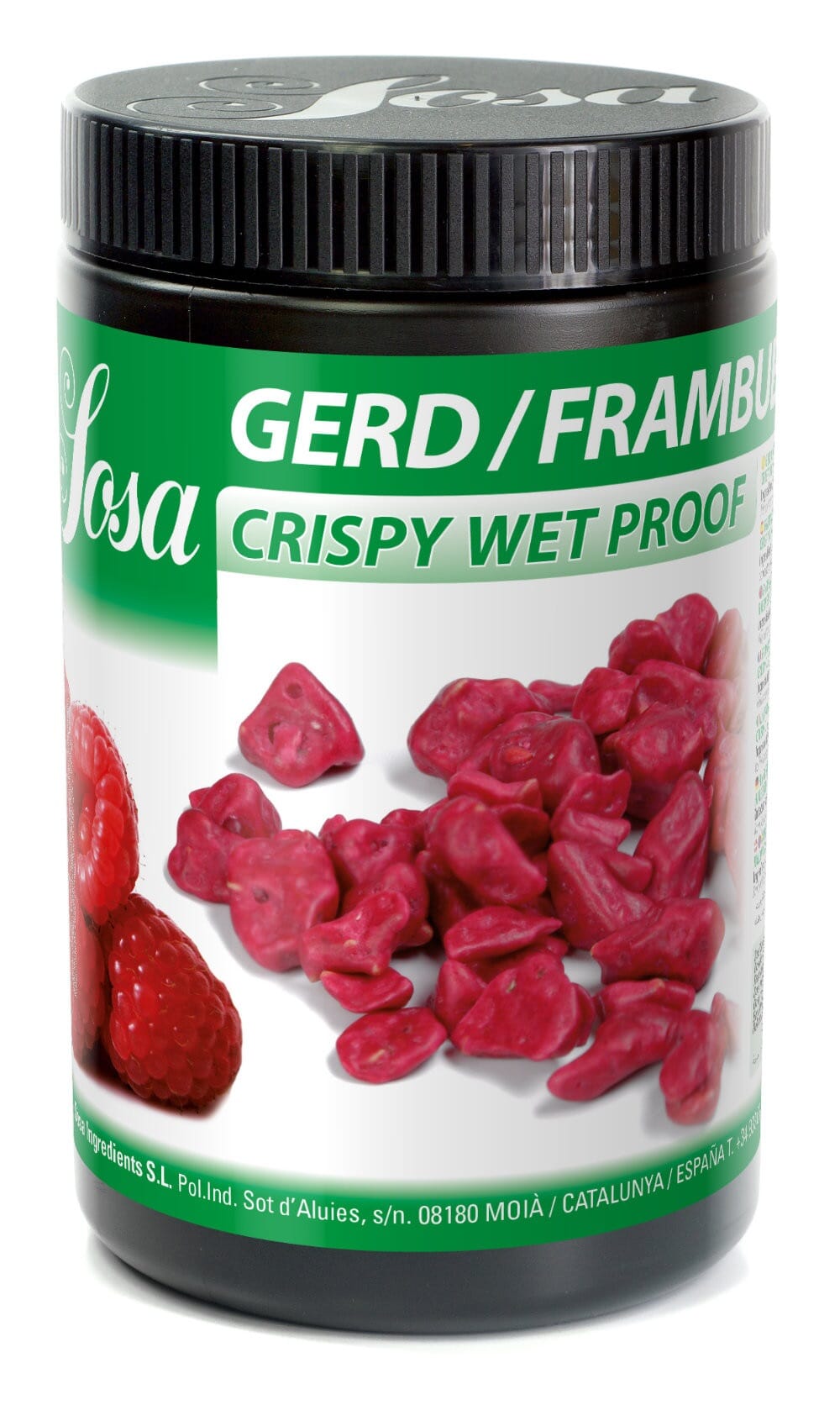 Dried Raspberry Sosa Sosa Raspberry Crispy Wet Proof 400 gram - Mise En Place