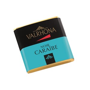 Carrè Caraibe 66 % - mørk sjokolade 5 gram (200 stk)