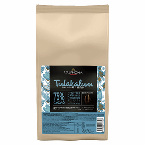 Valrhona Tulakalum 75% pure Belize feves bag 3kg