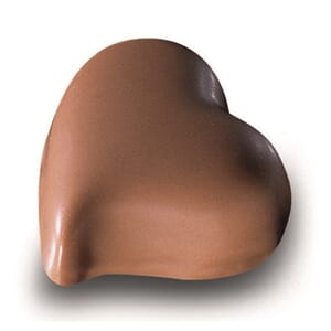 Valrhona Coeur Jivara hjerte konfekt 2 kg