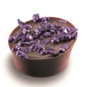 Valrhona Konfekt Granitè Fruits Rouges - Violette dark 2 kg