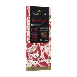 Valrhona Guanaja 70% Grand Cru 70 gram plate