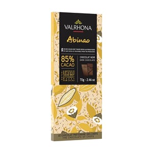 Valrhona Grand Cru Abinao 85 % 70 gram plate