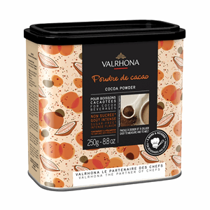 Valrhona Kakaopulver 100 % kakao, boks 250 gram