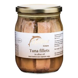Tunfisk i olivenolje 545 gram Delfino